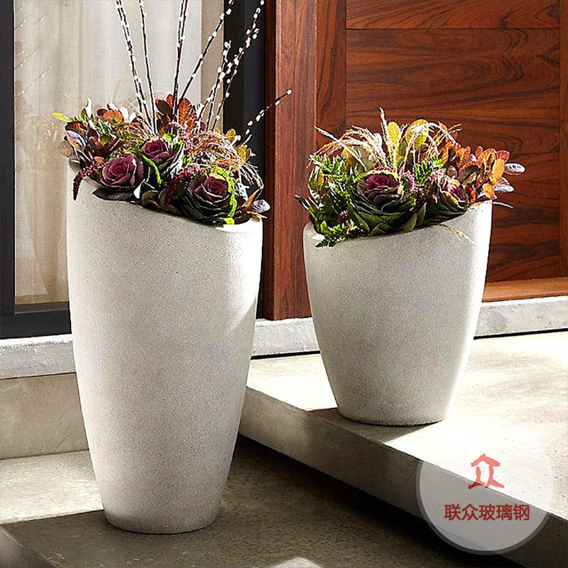 現(xiàn)代尖嘴魚形玻璃鋼大花盆迎客松桌面盆景家居樣品房柜臺(tái)景觀擺設(shè)