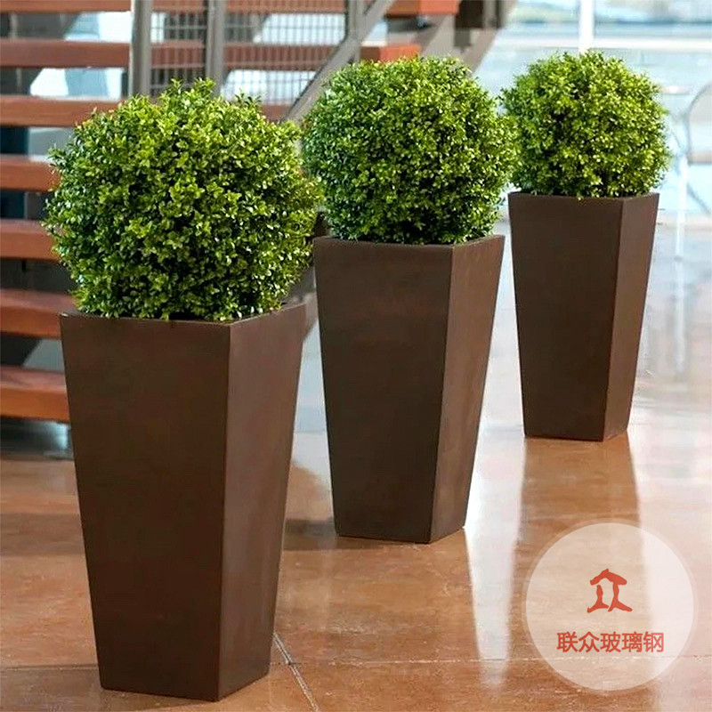 玻璃鋼休閑座椅商場大廳機(jī)場酒店創(chuàng)意花盆樹池公共休息區(qū)坐凳廠家