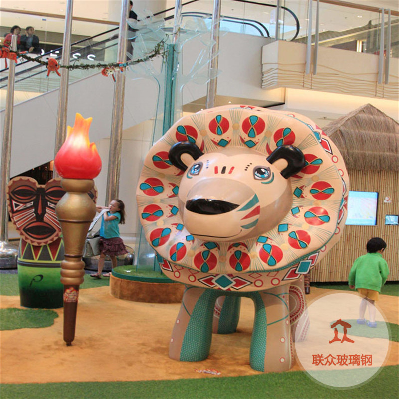 玻璃鋼雕塑擺件戶外卡通公仔名人雕像物商場美陳擺件戶外園林景觀