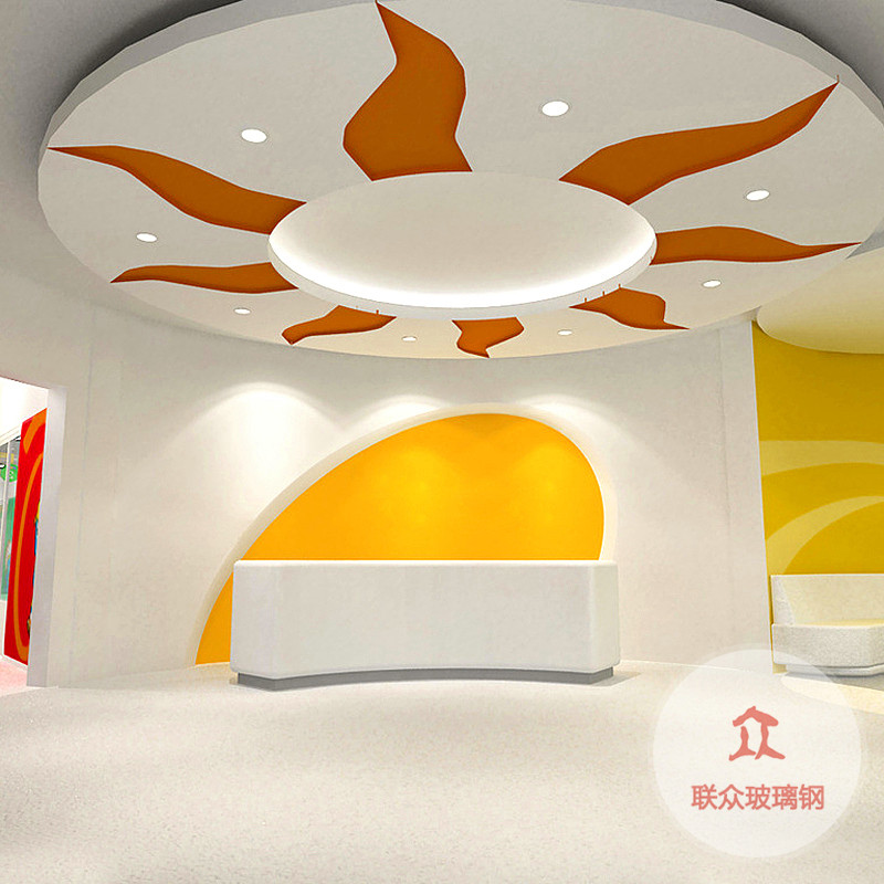 創(chuàng)意個(gè)性玻璃鋼烤漆公司前臺(tái)高端美容院酒店迎賓收銀臺(tái)接待臺(tái)吧臺(tái)