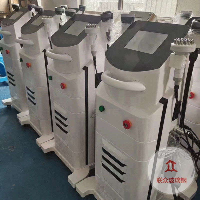 玻璃鋼外殼廠家機械設備殼體展廳講解導購迎賓機器人外殼保護罩