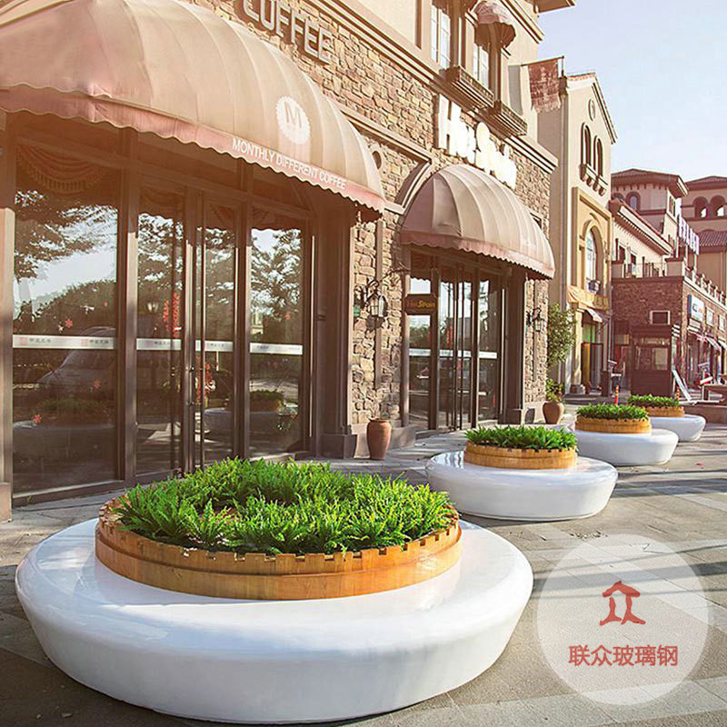 玻璃鋼樹(shù)池座椅商場(chǎng)休閑椅小區(qū)公園創(chuàng)意坐凳戶(hù)外景觀(guān)異形花壇制作