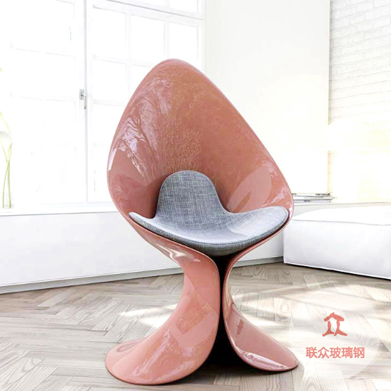 玻璃鋼休閑椅商場(chǎng)等候座椅商業(yè)街創(chuàng)意美陳鵝卵石坐凳戶外園區(qū)椅子